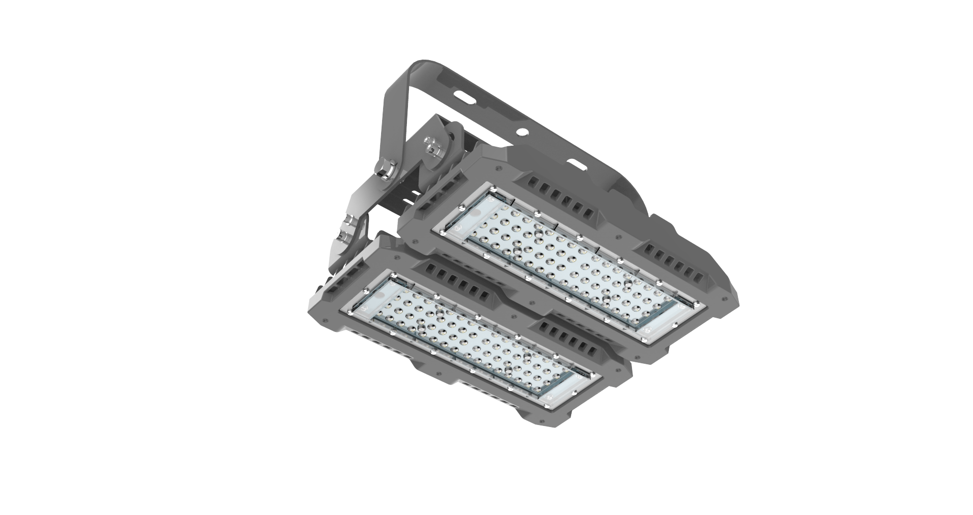 DOS9770二模組 可調(diào)光 80-200W LED三防投光燈